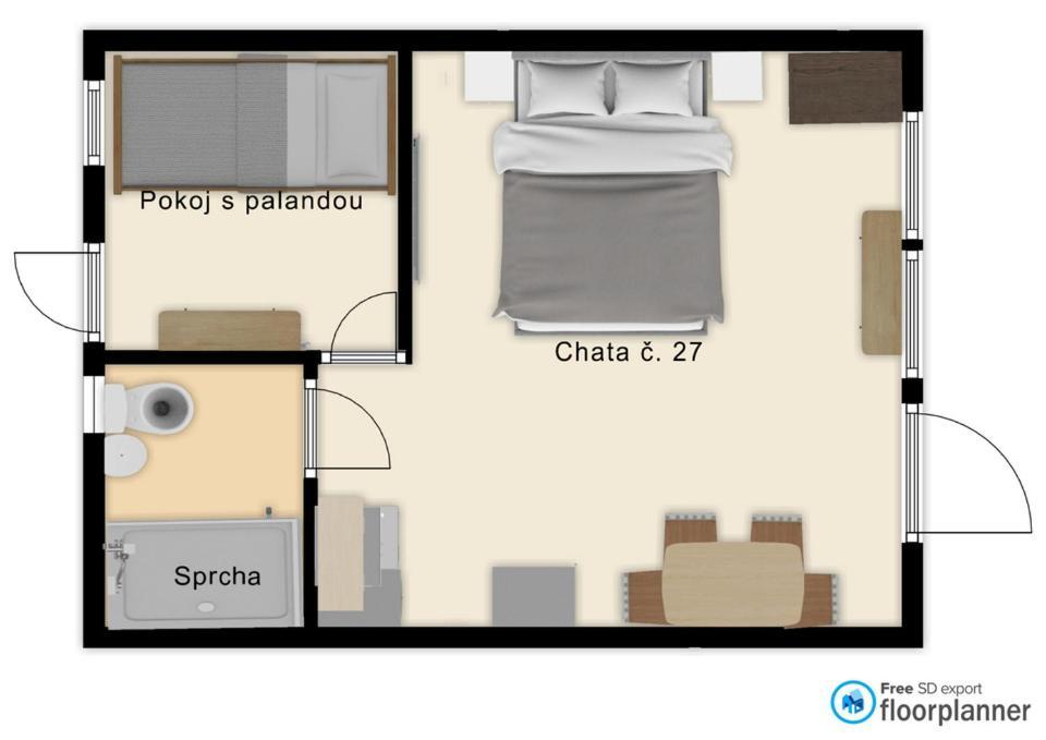 U Davida Machovo Jezero Chalet Stare Splavy